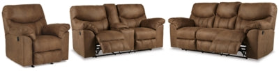 Boxberg Reclining Sofa, Loveseat and Recliner - Ashley Furniture - Brunei