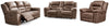 Stoneland Power Reclining Sofa, Loveseat and Recliner