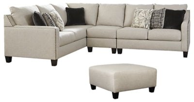 Hallenberg 3-Piece Sectional with Ottoman - Ashley Furniture - Brunei