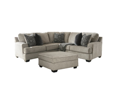 Bovarian 2-Piece Sectional with Ottoman - Ashley Furniture - Brunei