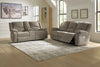 Draycoll Reclining Sofa and Power Reclining Loveseat