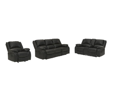 Calderwell Reclining Sofa and Loveseat with Recliner