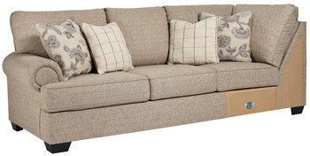 Baceno Left-Arm Facing Sofa with Corner Wedge