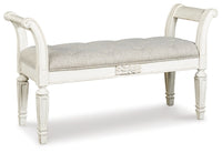 Realyn Accent Bench - Ashley Furniture - Brunei
