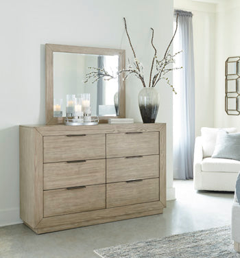 Hennington Dresser and Mirror - Ashley Furniture - Brunei