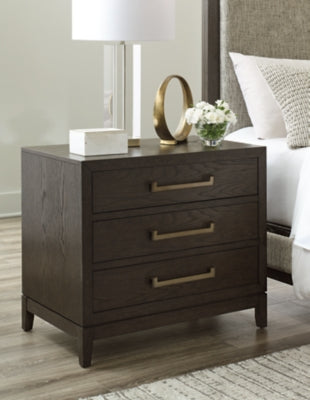Burkhaus Nightstand - Ashley Furniture - Brunei