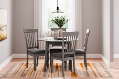 Shullden Dining Table and 4 Chairs - Ashley Furniture - Brunei