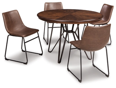 Centiar Dining Table and 4 Chairs - Ashley Furniture - Brunei