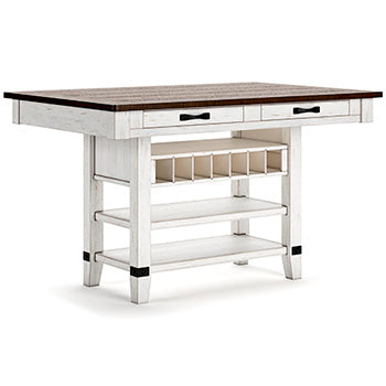 Valebeck Counter Height Dining Table - Ashley Furniture - Brunei