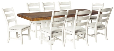 Valebeck Dining Table and 8 Chairs - Ashley Furniture - Brunei
