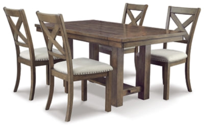 Moriville Dining Table and 4 Chairs - Ashley Furniture - Brunei