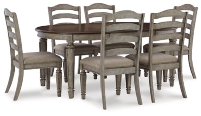 Lodenbay Dining Table and 6 Chairs - Ashley Furniture - Brunei