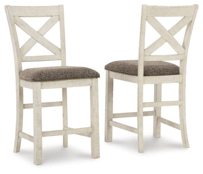 Brewgan Counter Height Bar Stool (Set of 2) - Ashley Furniture - Brunei