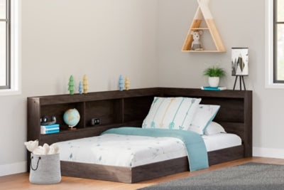 Piperton Twin Bookcase Storage Bed - Ashley Furniture - Brunei