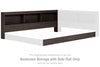 Piperton Bookcase Storage with Side Rail