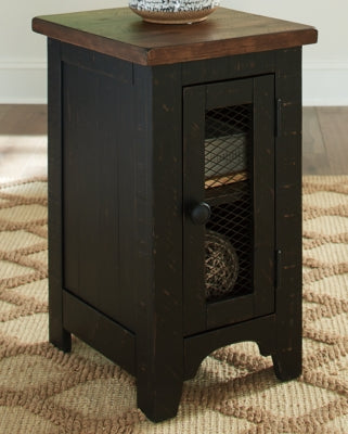 Valebeck Chairside End Table - Ashley Furniture - Brunei