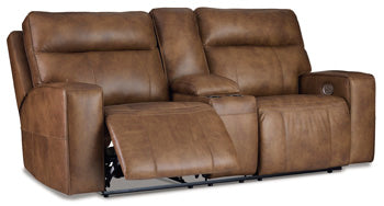 Game Plan Power Reclining Loveseat - Ashley Furniture - Brunei