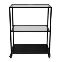 Bar Cart - Accent Table - Black - Ashley Furniture - Brunei