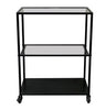 Bar Cart - Accent Table - Black